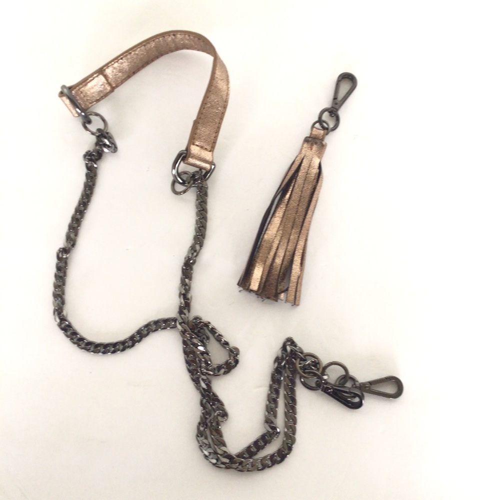 BRONZE CHAIN REPLACEMENT STRAP WITH TASSEL